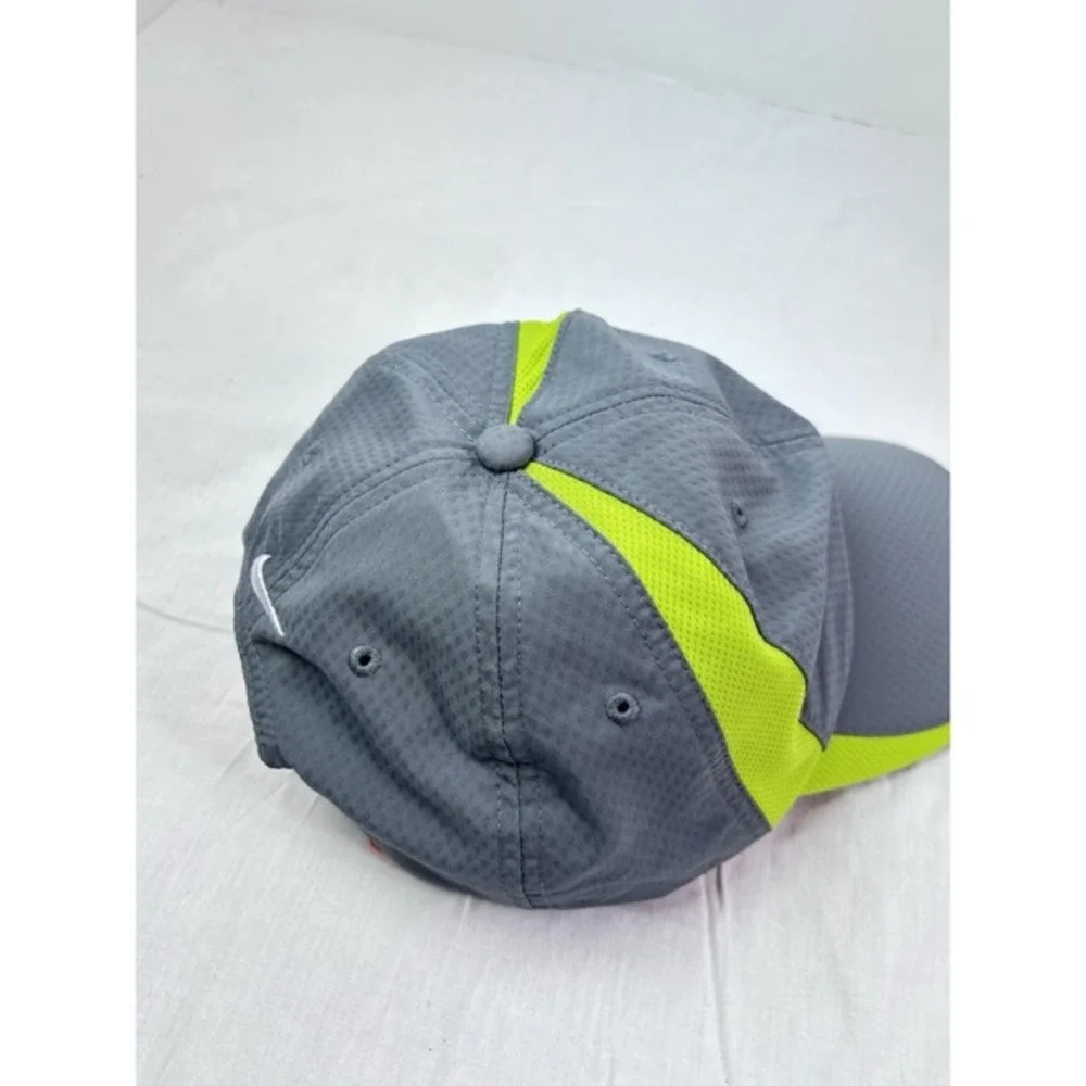 Nike Golf Sphere Dry UNISEX Swoosh Cap Adjustable Unstructured Baseball Hat Gray